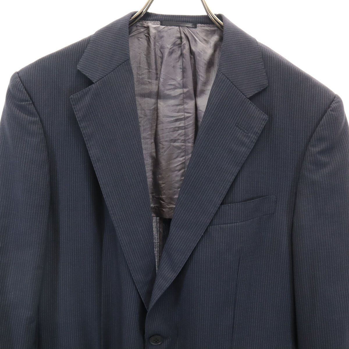 BURBERRY LONDON バーバリーロンドン 日本製 テーラードジャケット 98-88-175 ネイビー 三陽商会 メンズ
