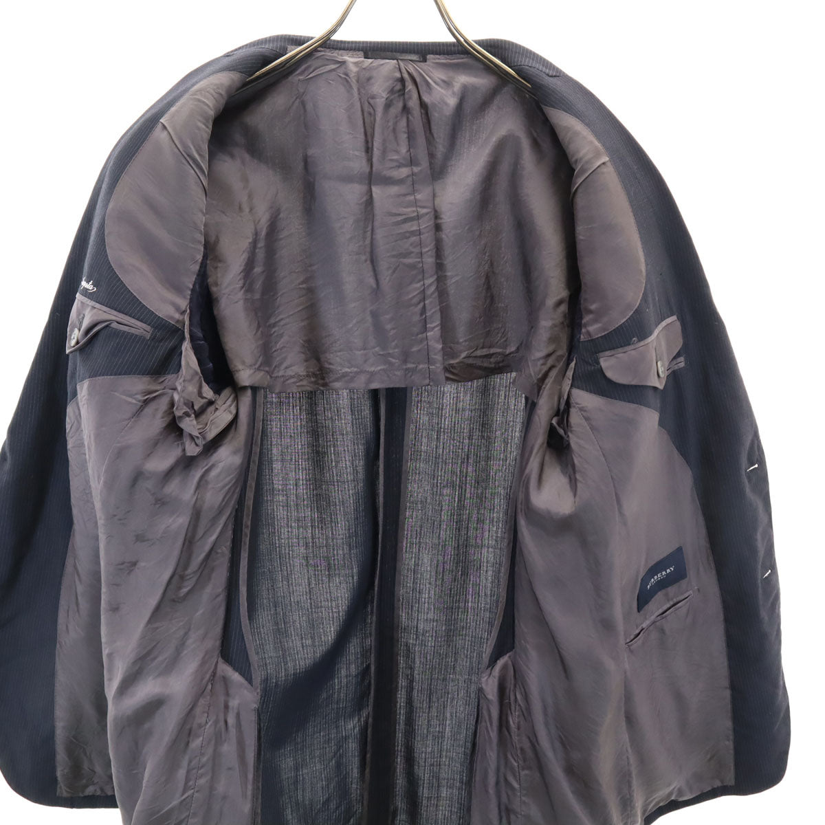 BURBERRY LONDON バーバリーロンドン 日本製 テーラードジャケット 98-88-175 ネイビー 三陽商会 メンズ