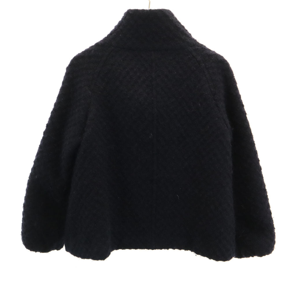 BEAUTY&YOUTH UNITED ARROWS ビューティーアンドユースユナイテッドアローズ ハイネック ウールジャケット S 濃紺 レディース