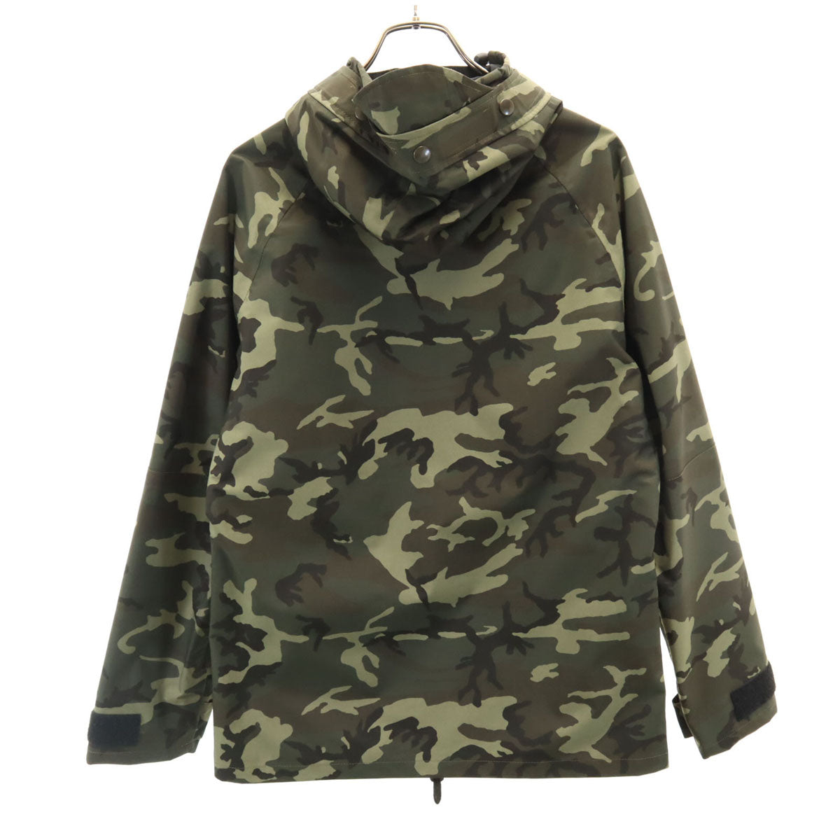 AKM エイケイエム 日本製 迷彩柄 カモフラ マウンテンパーカー L カーキ メンズ