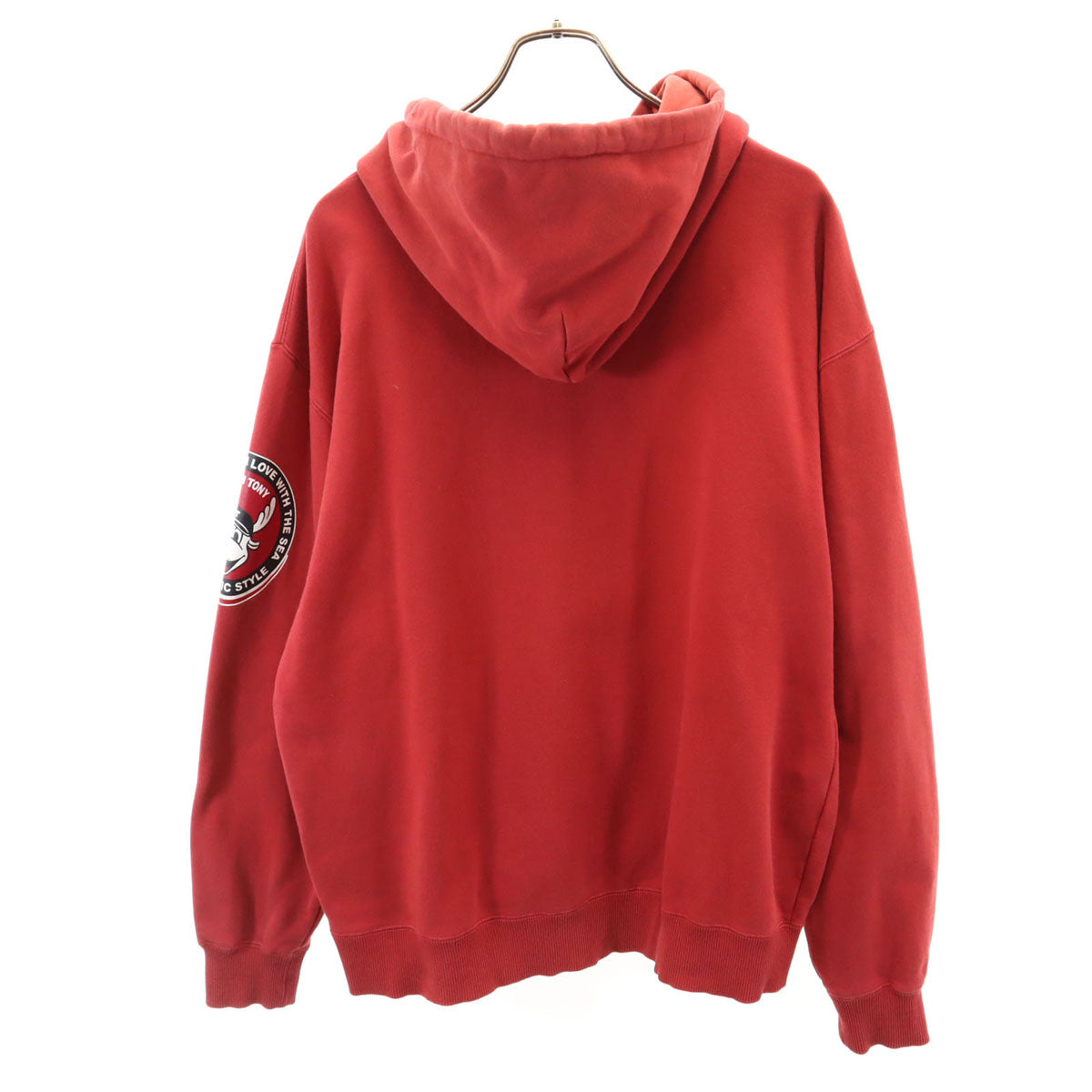 CAPTAIN SANTA キャプテンサンタ 長袖 スウェットパーカー L 赤系 プルオーバー メンズ