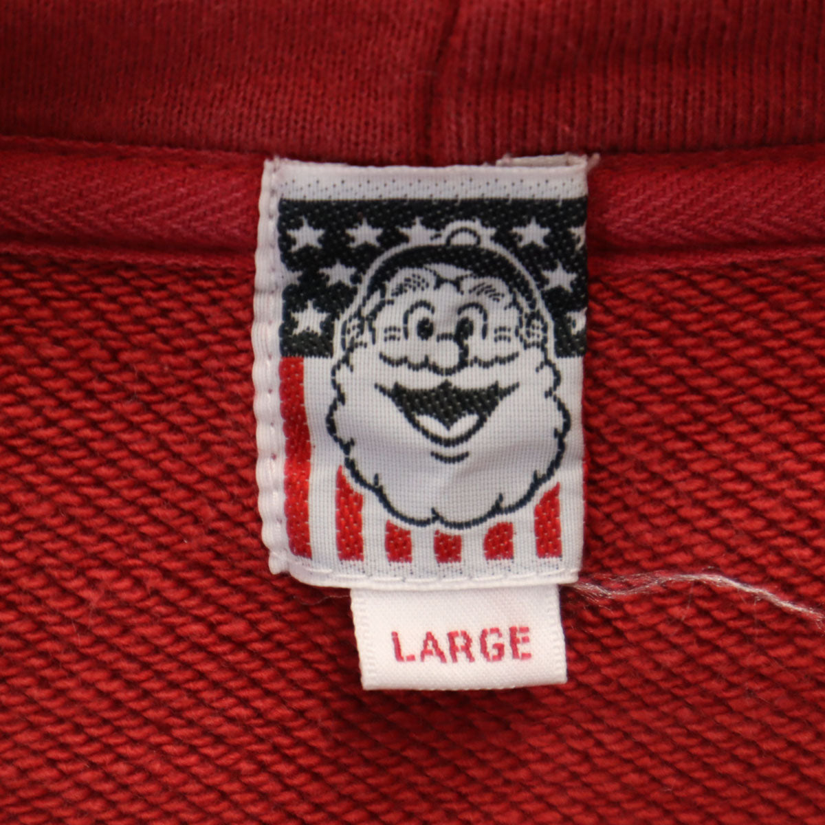 CAPTAIN SANTA キャプテンサンタ 長袖 スウェットパーカー L 赤系 プルオーバー メンズ