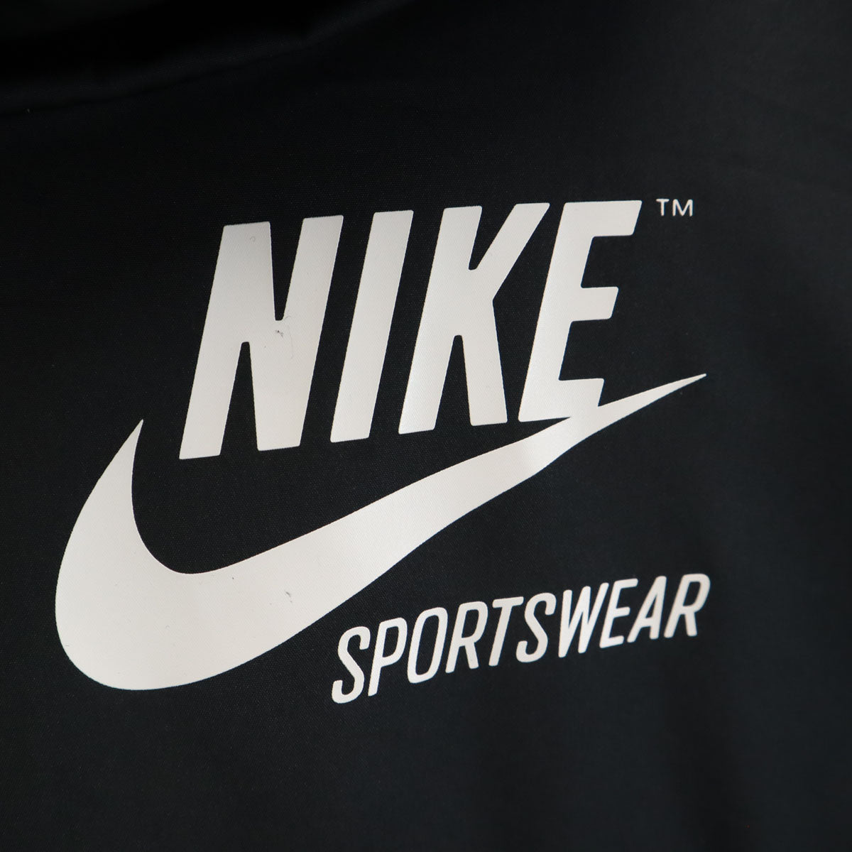 NIKE ナイキ アノラック プルオーバー ジャケット L ブラック ウィンドブレーカー レディース