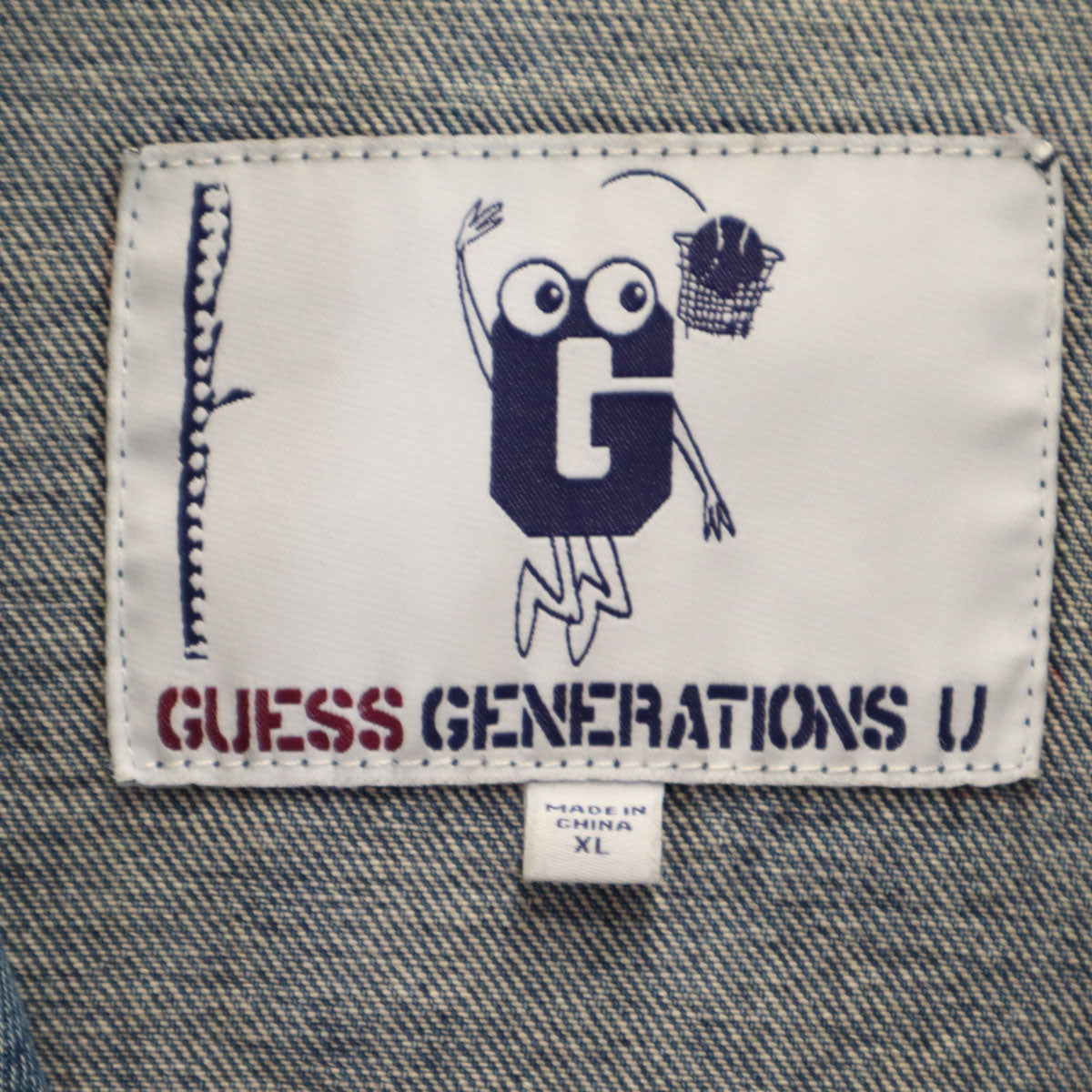 Guess ゲス ×ジェネレーションズ コラボ デニムジャケット XL GENERATIONS U ジージャン メンズ