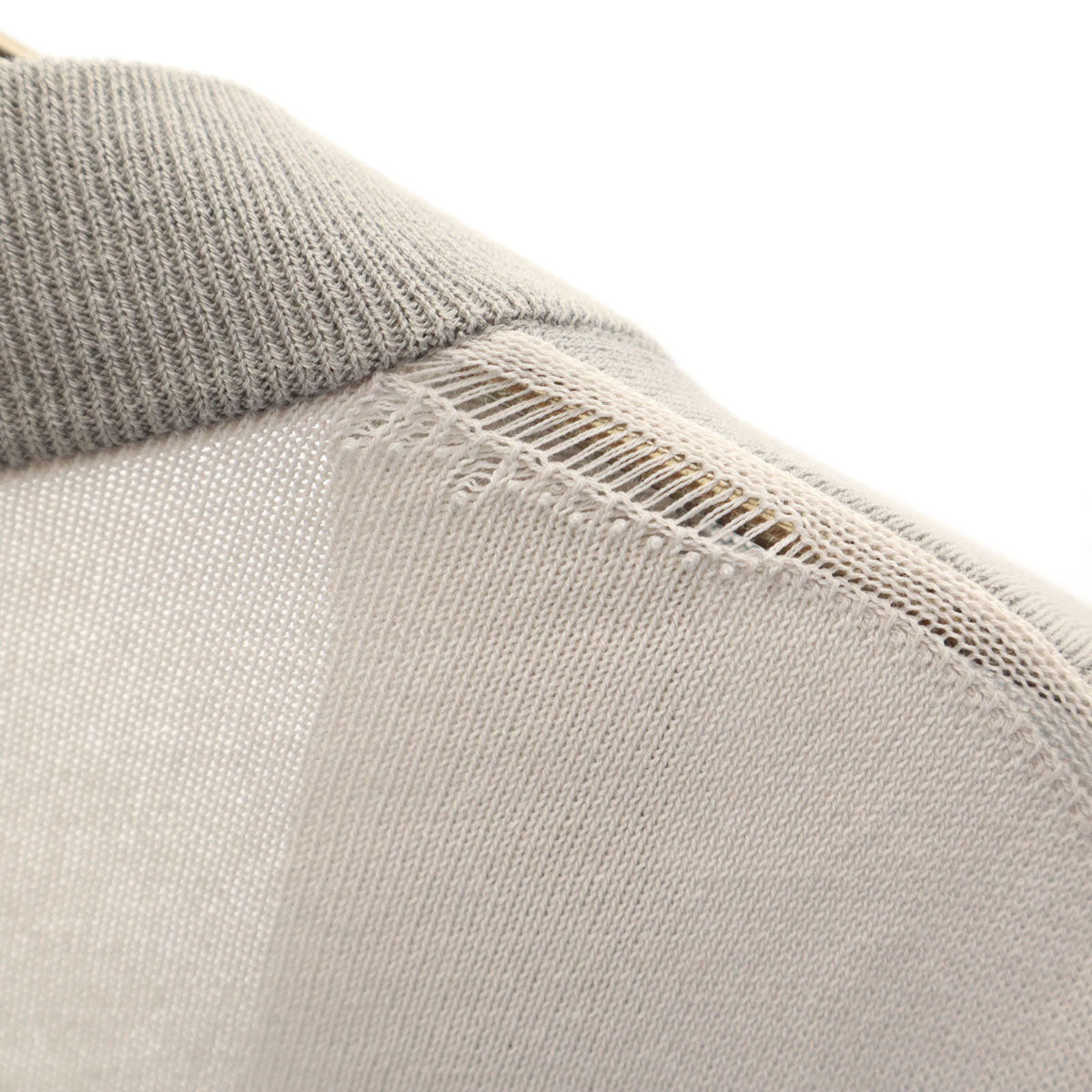 VIKTOR&ROLF ヴィクターアンドロルフ イタリア製 長袖 コットンニット Vネック カーディガン M グレー系 メンズ