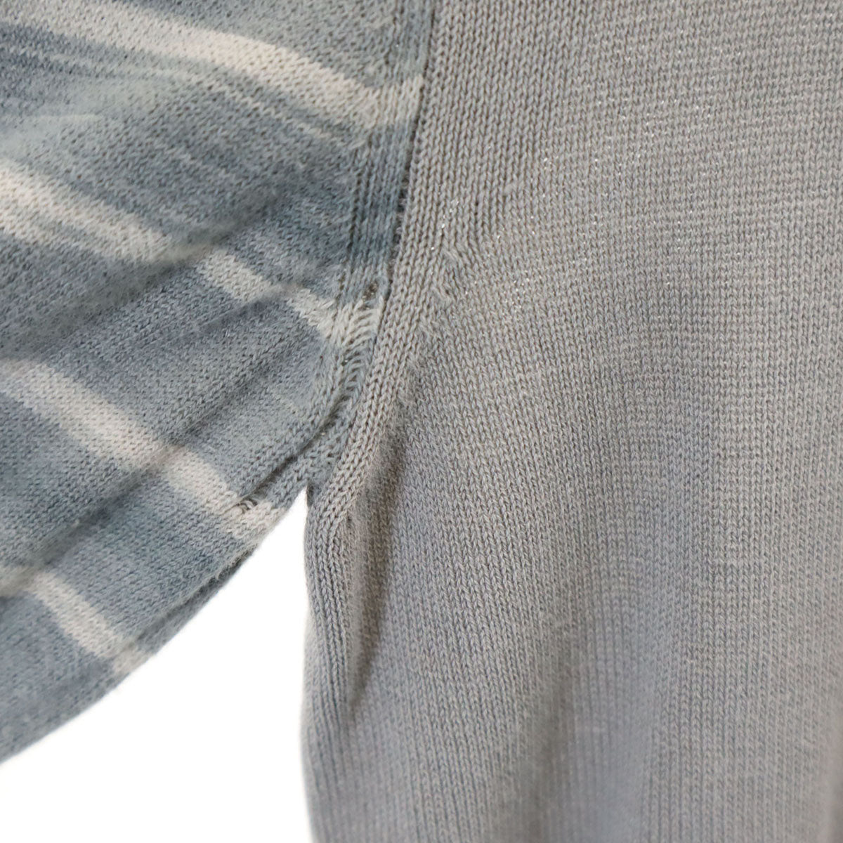 VIKTOR&ROLF ヴィクターアンドロルフ イタリア製 長袖 コットンニット Vネック カーディガン M グレー系 メンズ