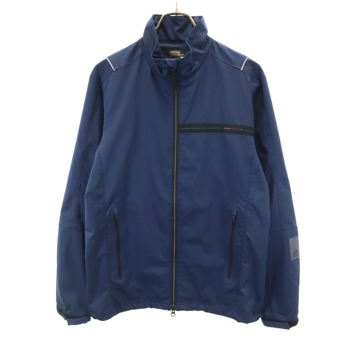 adidas アディダス STANDARD19 トレーニング ジャケット L ネイビー メンズ