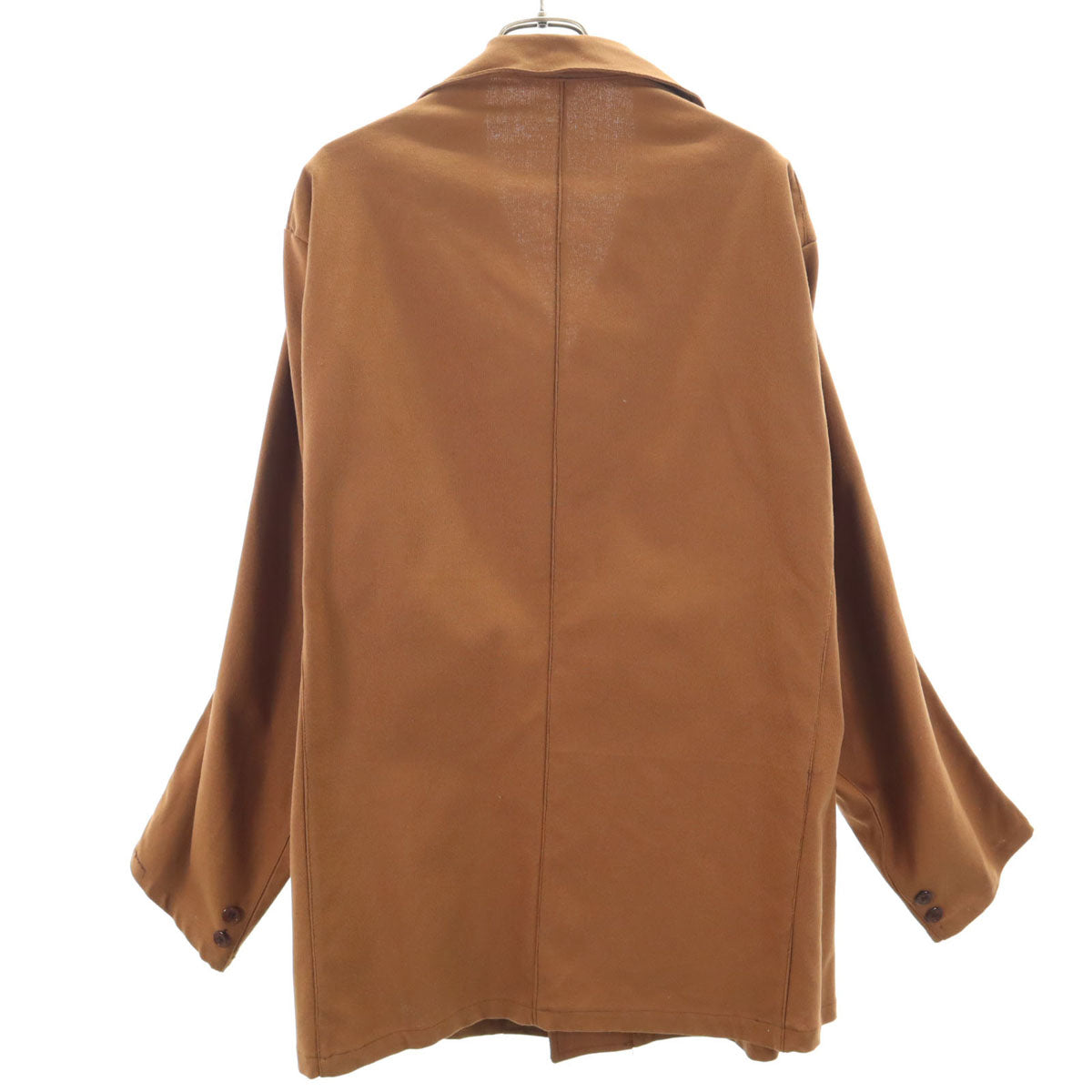 VINTAGE ヴィンテージ 70s オープンカラー ワークジャケット ブラウン メンズ