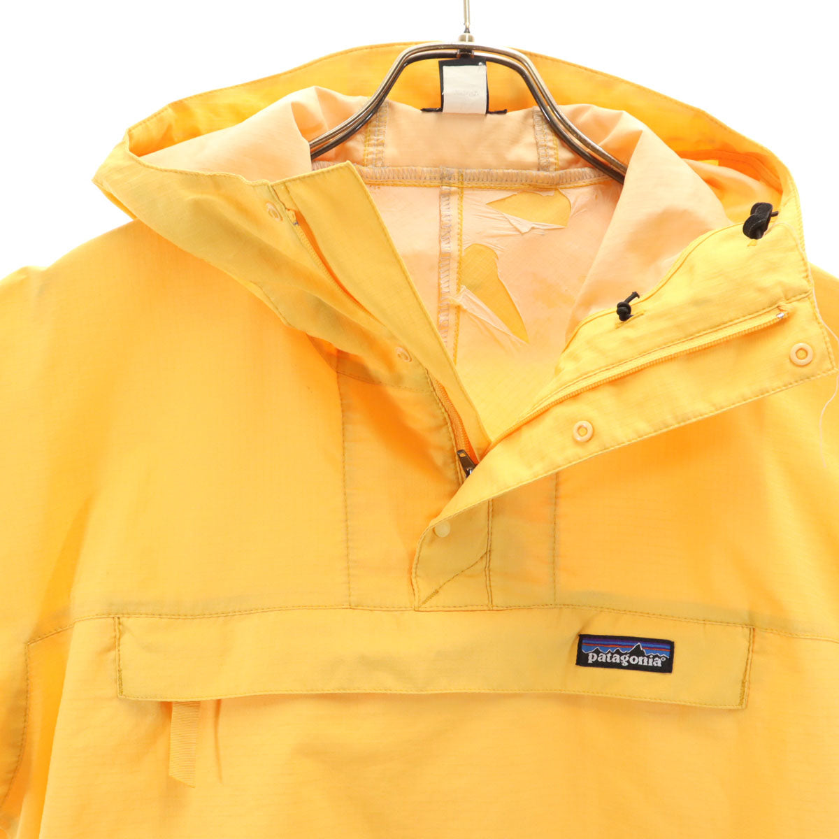 patagonia パタゴニア 90s オールド 長袖 アノラック パーカー XS イエロー 83112 メンズ