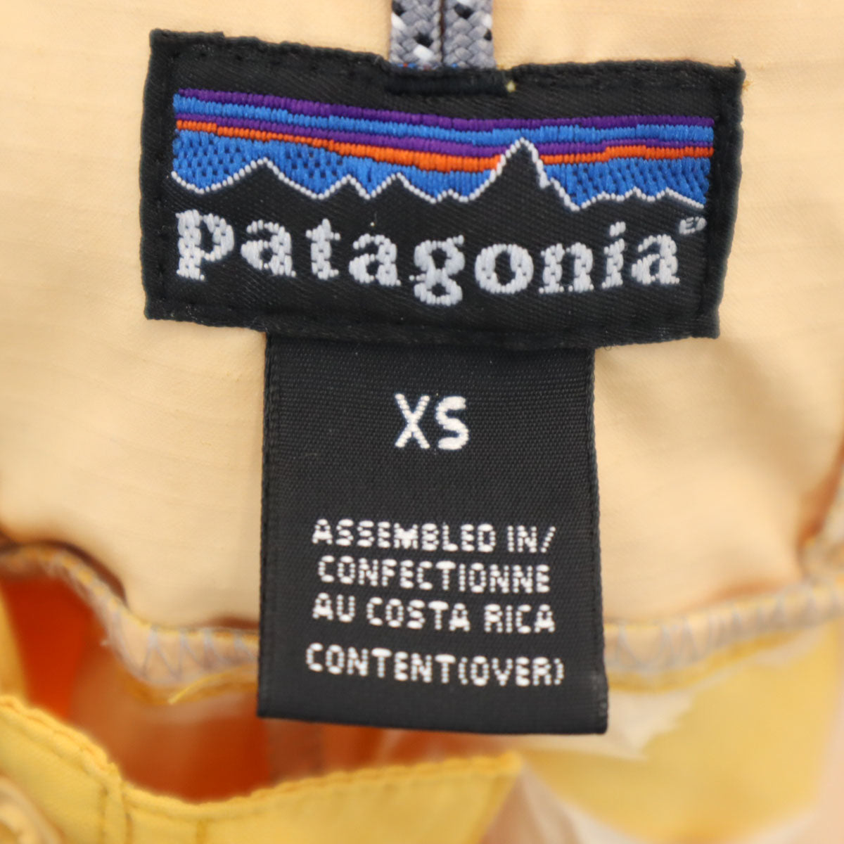 patagonia パタゴニア 90s オールド 長袖 アノラック パーカー XS イエロー 83112 メンズ