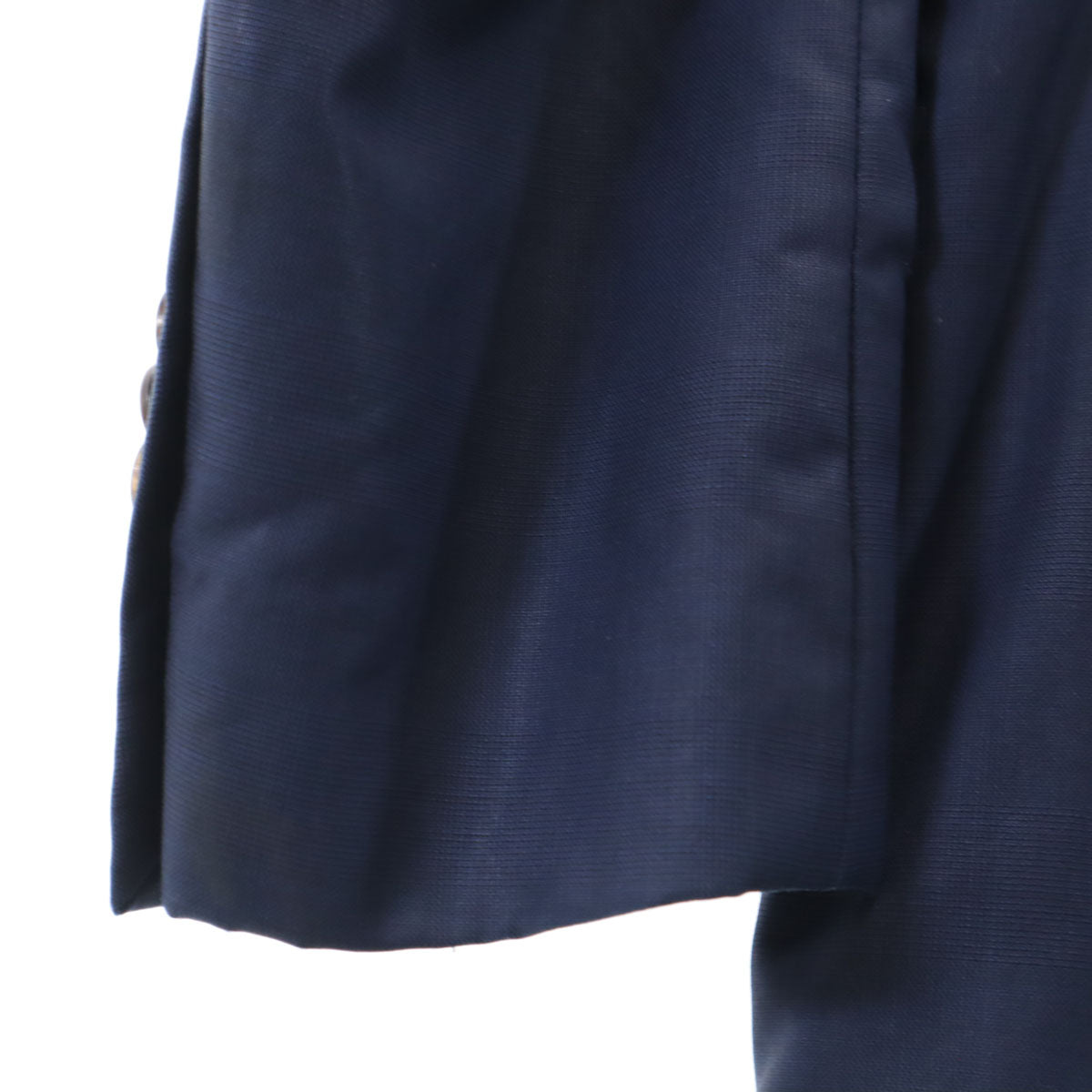BLACK LABEL CRESTBRIDGE ブラックレーベルクレストブリッジ 日本製 ウール100% テーラードジャケット 36R ネイビー 三陽商会 メンズ