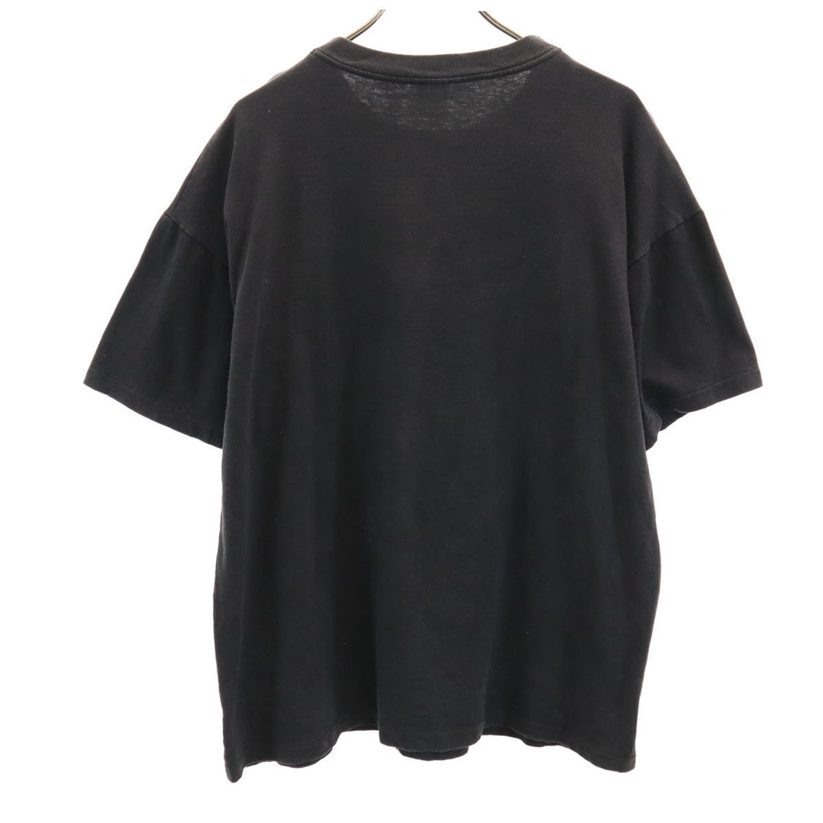 OLD オールド 90s シングルステッチ 半袖 プリント Tシャツ ブラック メンズ