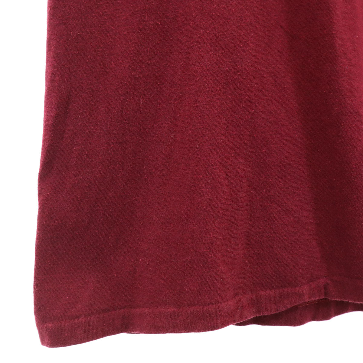 ARTEX アルテックス 70s ヴィンテージ USA製 半袖 カレッジ 3段プリント Tシャツ XL レッド ウィスコンシン大学 シングルステッチ メンズ