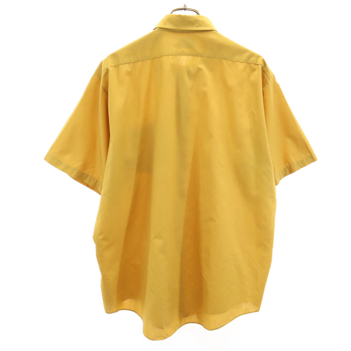 BRENT ブレント 60s ヴィンテージ 半袖 シャツ イエロー メンズ