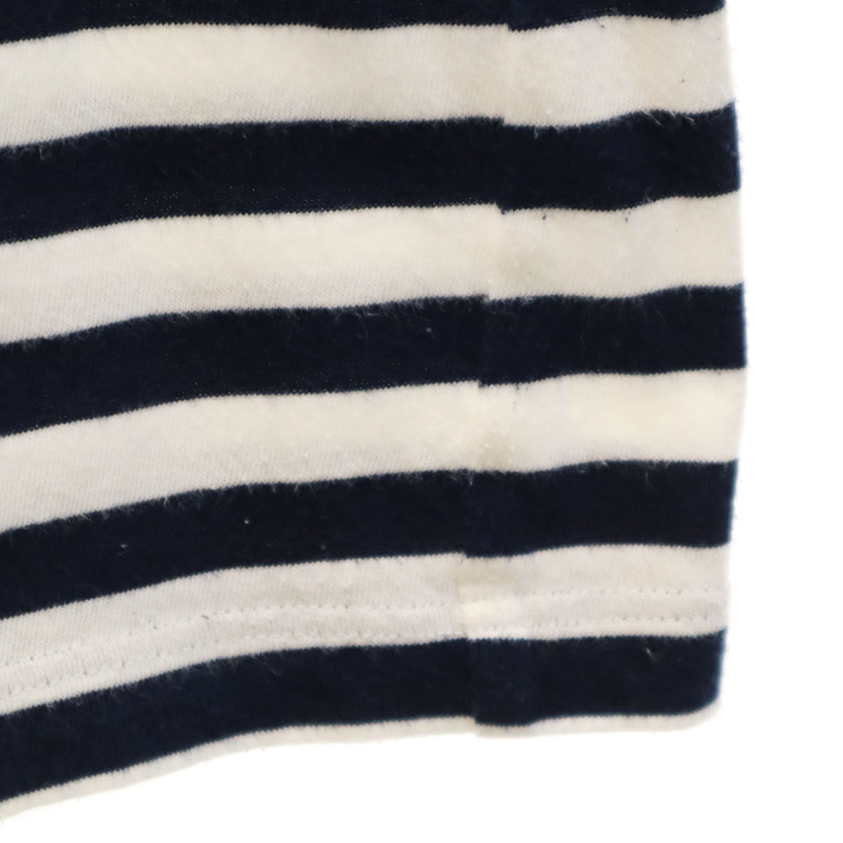 Comme des Garcons Comme des Garcons コムデギャルソンコムデギャルソン フランス製 ボーダー柄 長袖 カットソー S ホワイト レディース