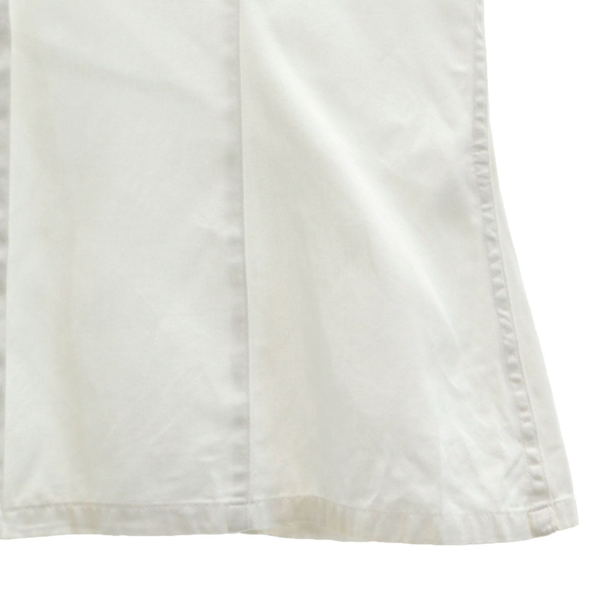 agnes b. アニエスベー 日本製 長袖 コットンシャツ ホワイト レディース