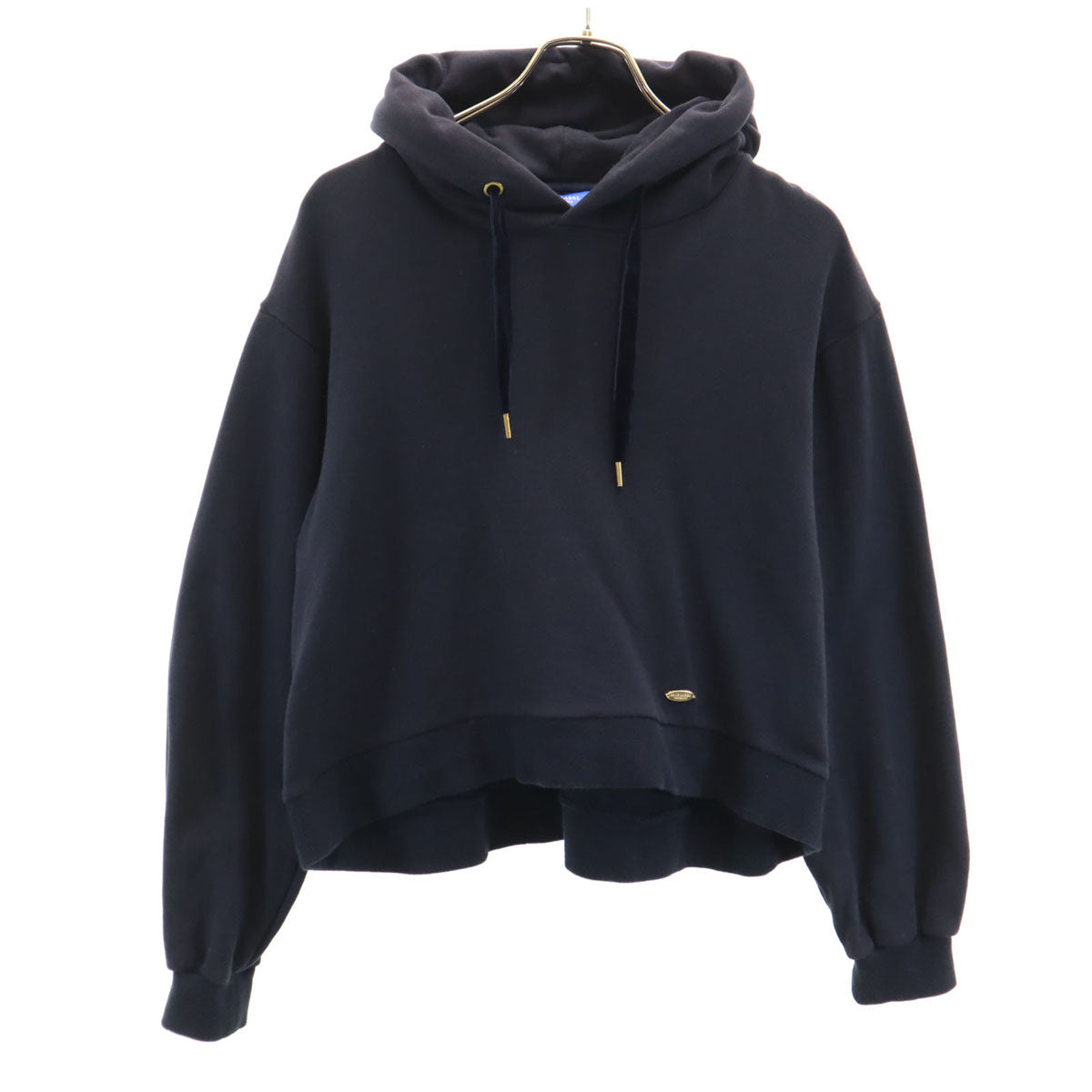 BLUE LABEL CRESTBRIDGE ブルーレーベルクレストブリッジ 長袖 スウェットパーカー 38 ネイビー レディース