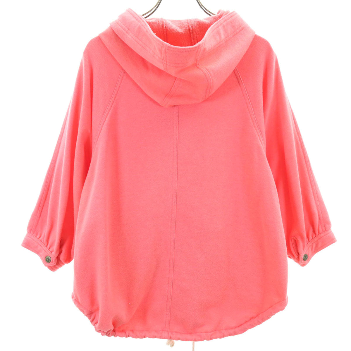 STUSSY ステューシー 7分袖 スウェット ブルゾン S ピンク ジャケット レディース