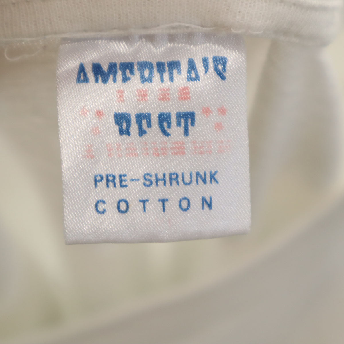 OLD オールド 90s シングルステッチ ロバ 半袖 アニマル Tシャツ ホワイト メンズ