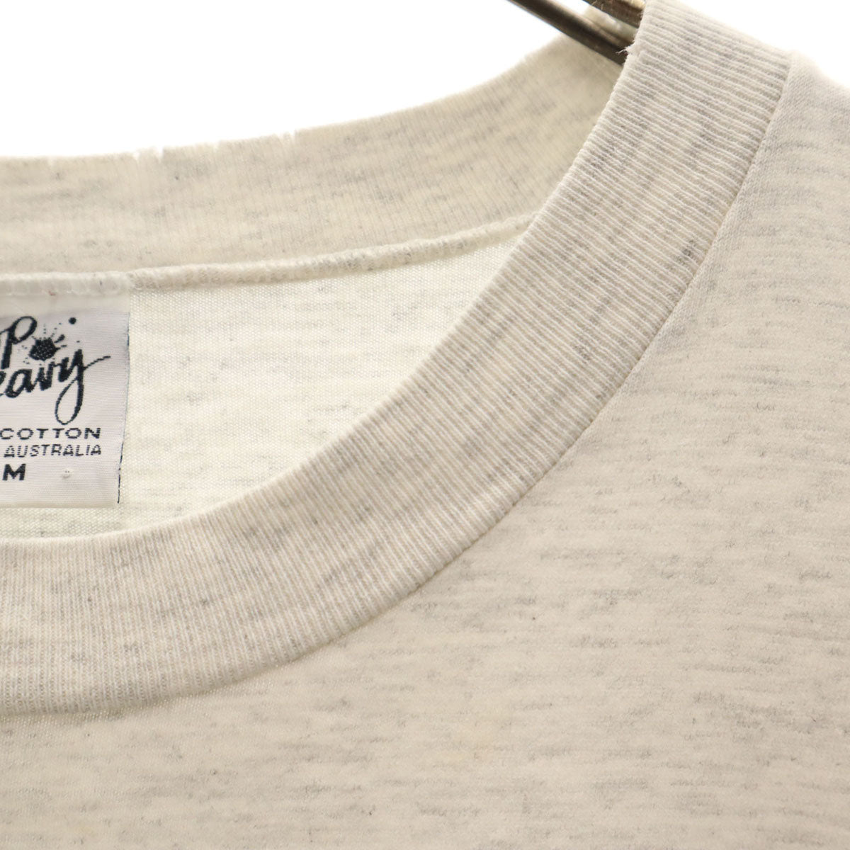 90s オールド オーストラリア製 シルベスターキャット 半袖 シングルステッチ Tシャツ M グレー ルーニーテューンズ ワーナーブラザーズ メンズ