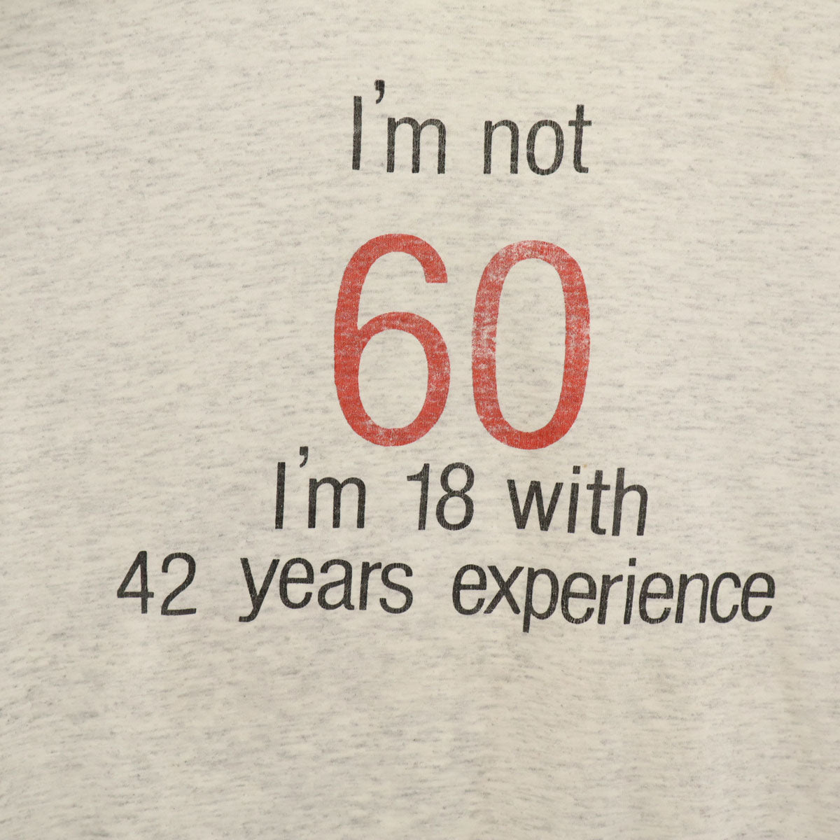 DELTA デルタ 90s オールド USA製 半袖 シングルステッチ メッセージ Tシャツ L グレー メンズ