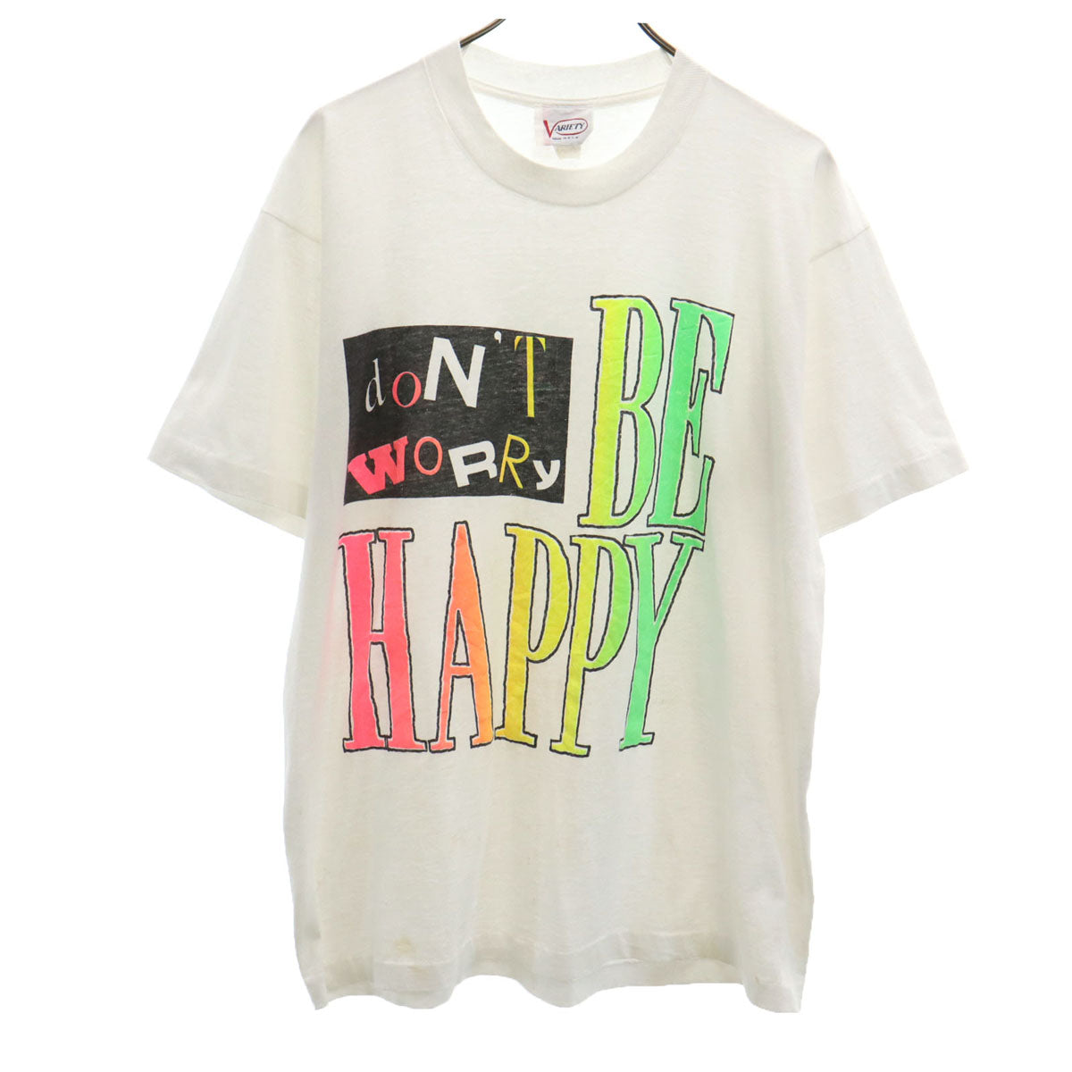 80s 90s オールド USA製 半袖 シングルステッチ Tシャツ free ホワイト メンズ