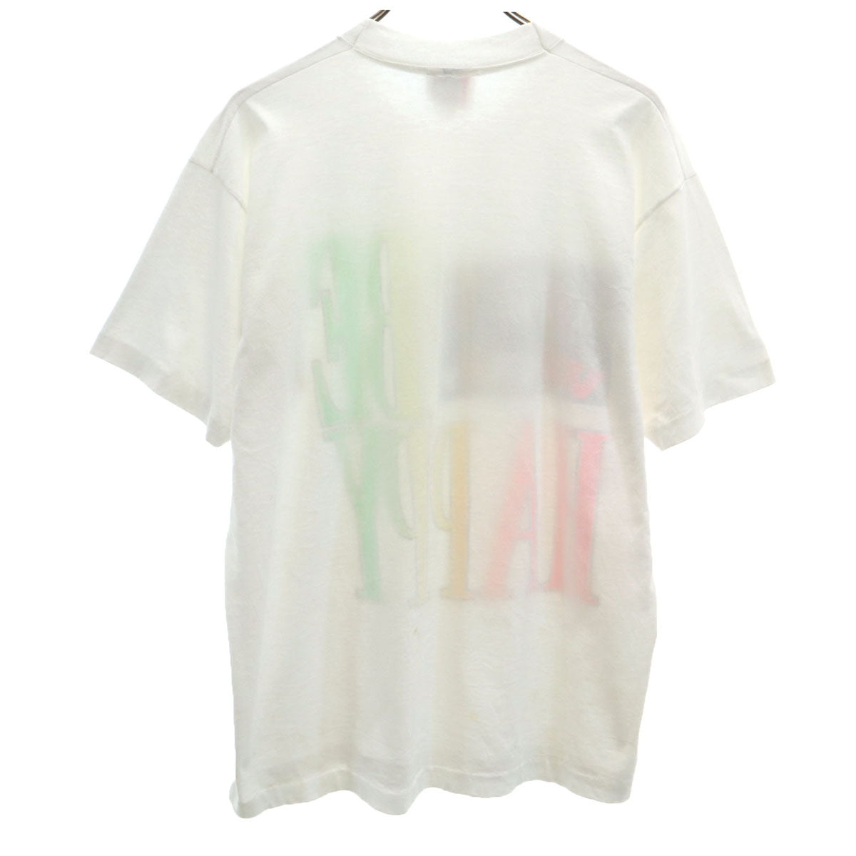 80s 90s オールド USA製 半袖 シングルステッチ Tシャツ free ホワイト メンズ