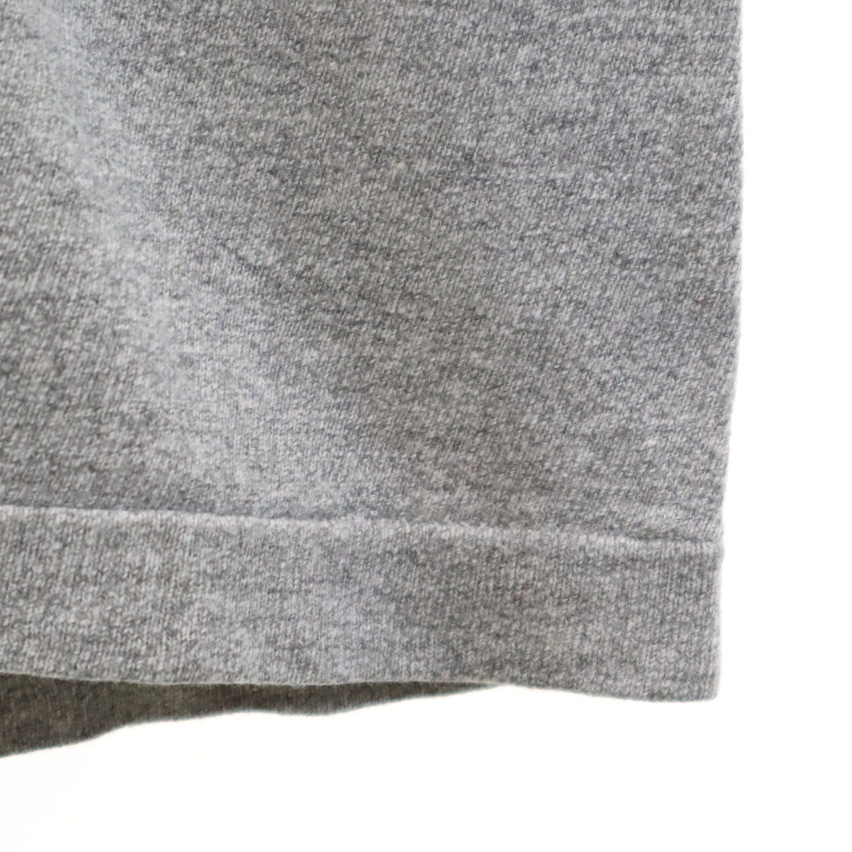 Champion チャンピオン 70s ヴィンテージ USA製 バータグ後期 88/12 半袖 シングルステッチ 染み込みプリント Tシャツ XXL グレー メンズ