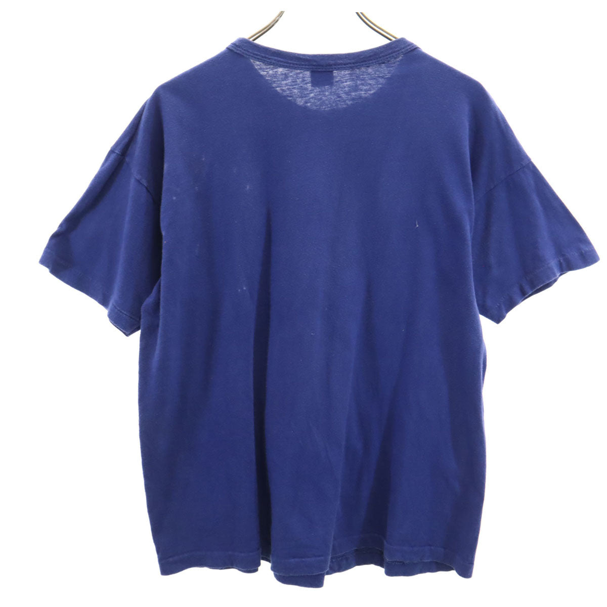 Champion チャンピオン 70s ヴィンテージ USA製 バータグ後期 半袖 シングルステッチ カレッジロゴ Tシャツ XL ブルー シッペンズバーグ大学 メンズ