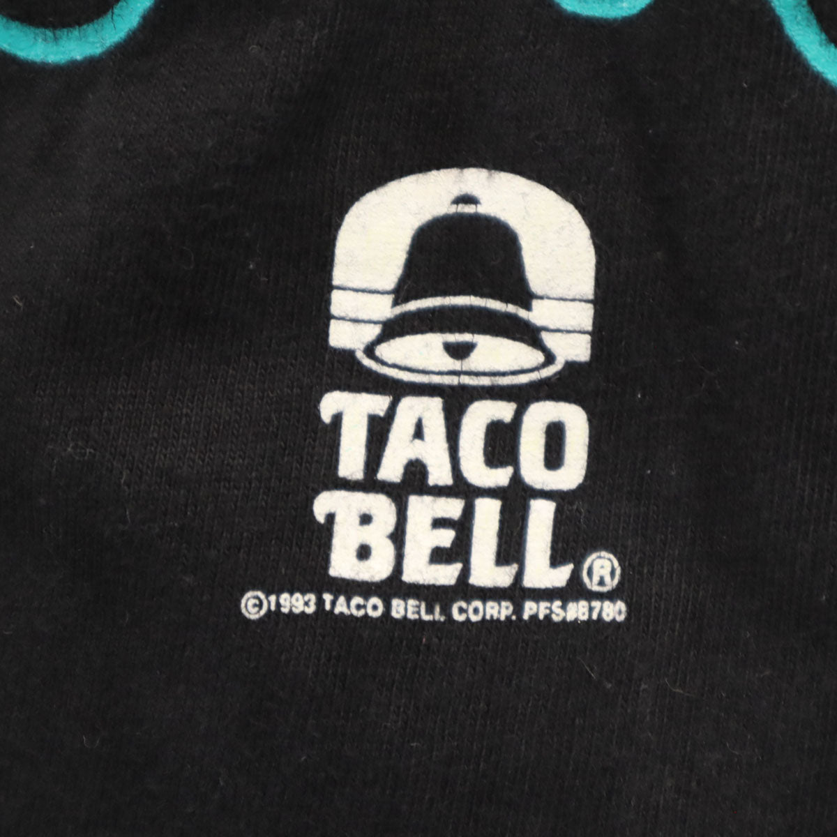 Hanes ヘインズ 90s オールド USA製 タコベル トナカイ タコベル 半袖 シングルステッチ 企業 Tシャツ L ブラック メンズ