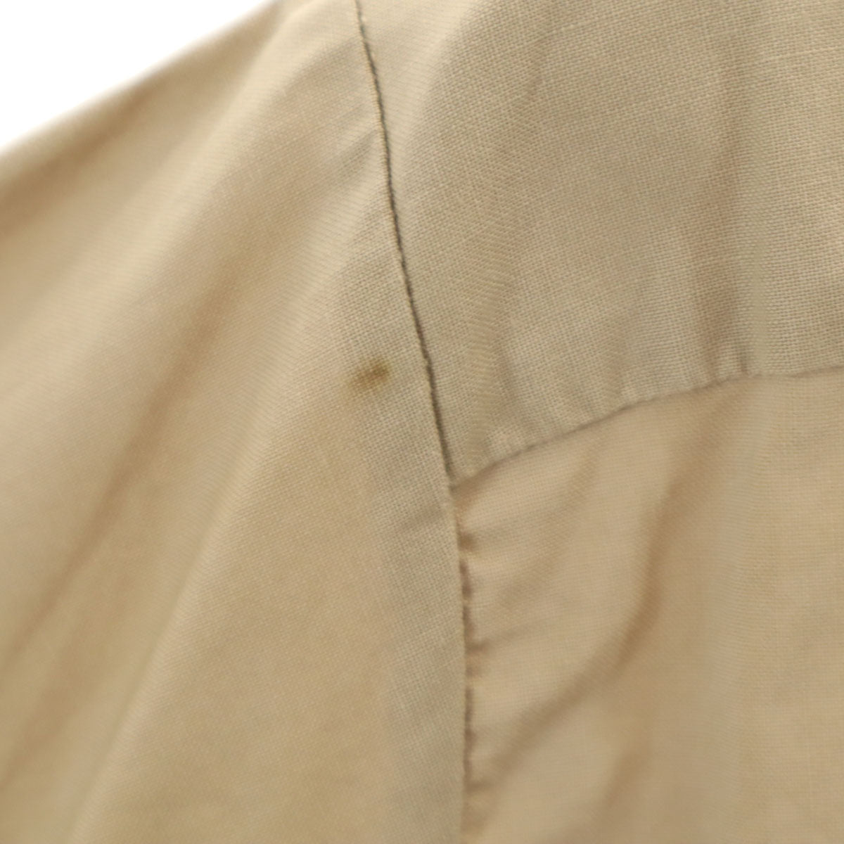 ARROW アロー 60s USA製 ヴィンテージ 開襟 半袖 オープンカラーシャツ S ベージュ メンズ