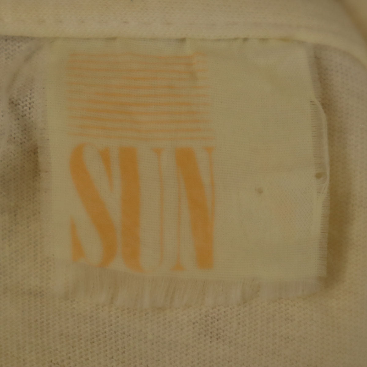 90s オールド 父の日レポートカード プリント 半袖 Tシャツ 生成り メンズ