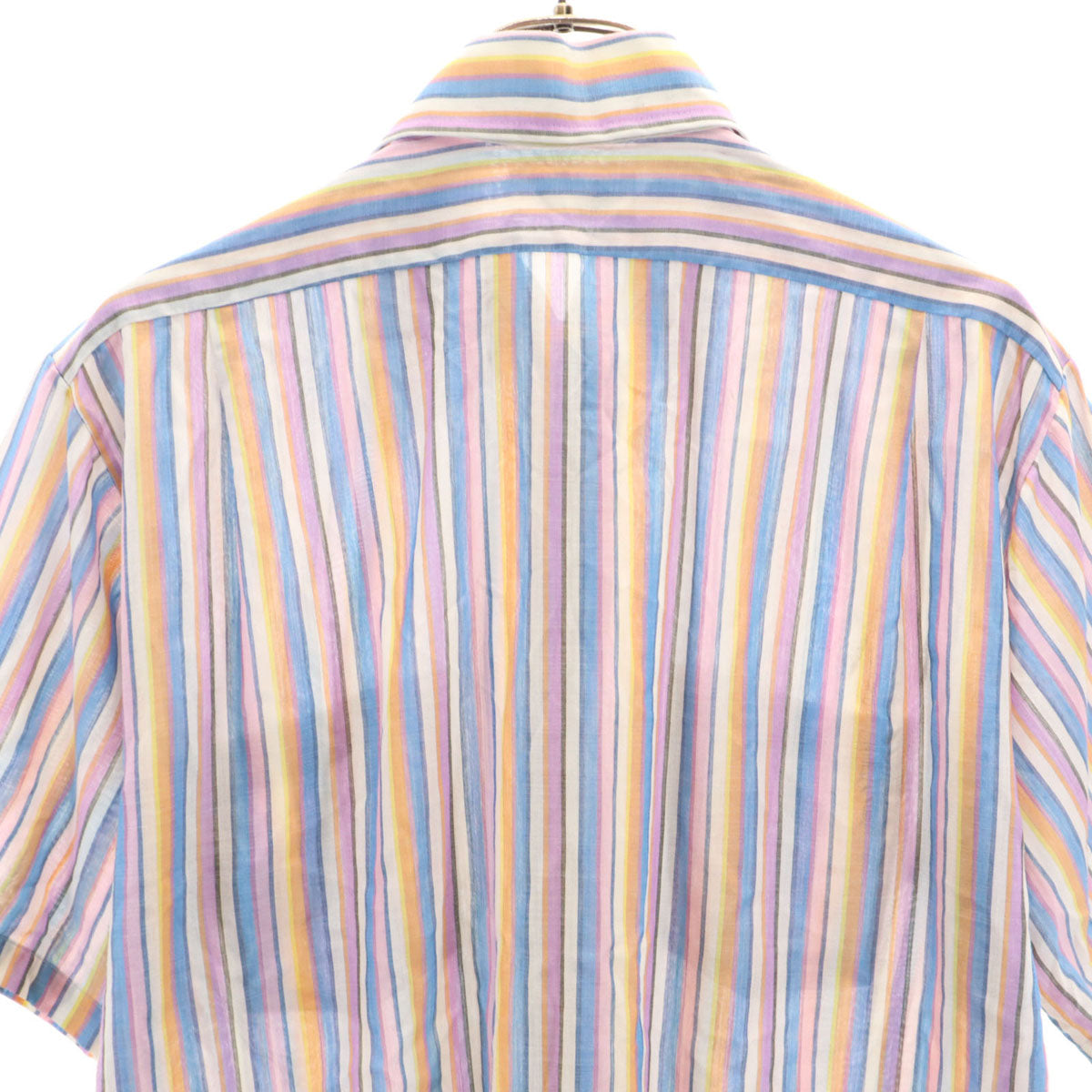 70s ヴィンテージ 半袖 シャツ マルチ permanent press メンズ