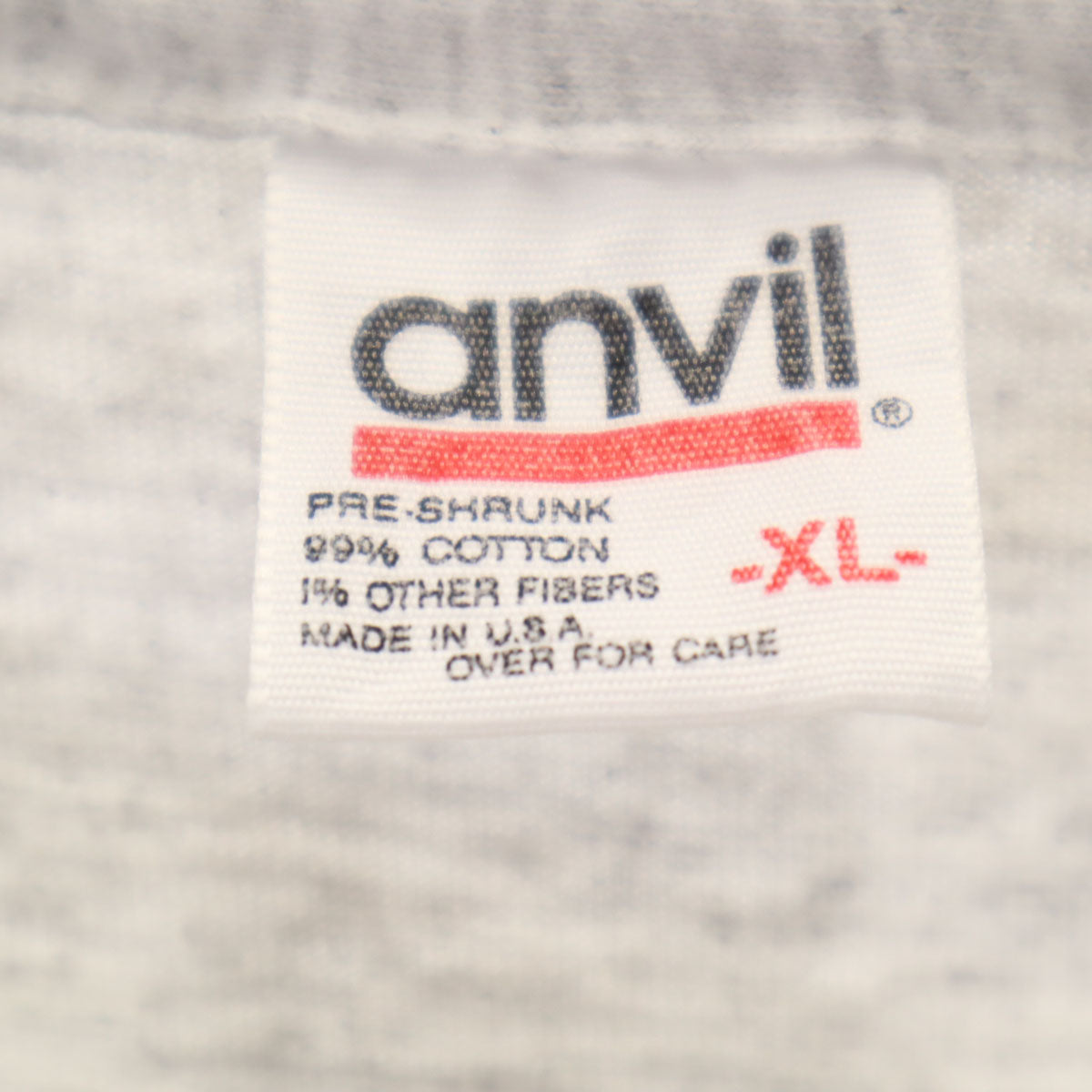 anbil アンビル 90s オールド USA製 MLB ルーニーテューンズ アトランタブレーブス 半袖 シングルステッチ Tシャツ XL グレー ワーナーブラザーズ メンズ