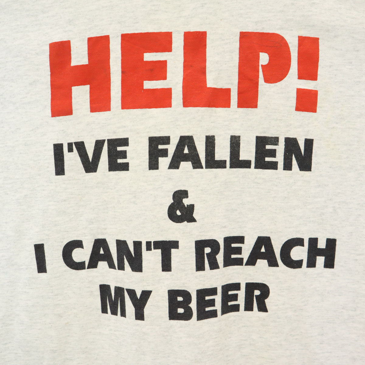 SCREEN STARS スクリーンスターズ 90s オールド USA製 半袖 シングルステッチ メッセージ Tシャツ XL グレー メンズ