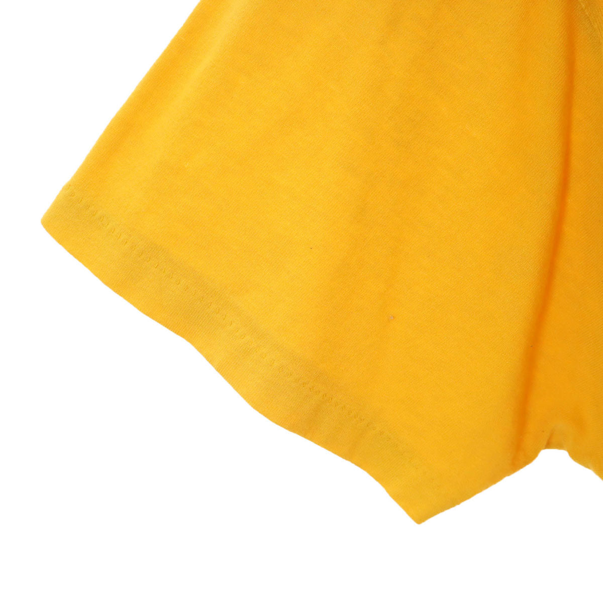 Hanes ヘインズ 90s オールド 米空軍 バックプリント 半袖 シングルステッチ Tシャツ XL イエロー AIR FORCE メンズ