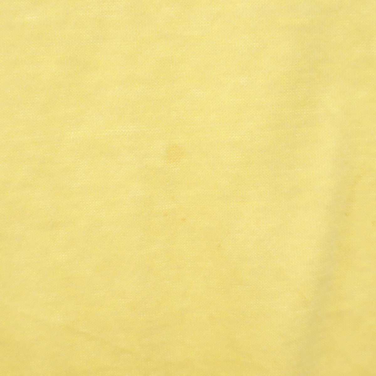 80s ヴィンテージ USA製 ボーダー柄 半袖 シングルステッチ Tシャツ M イエロー メンズ