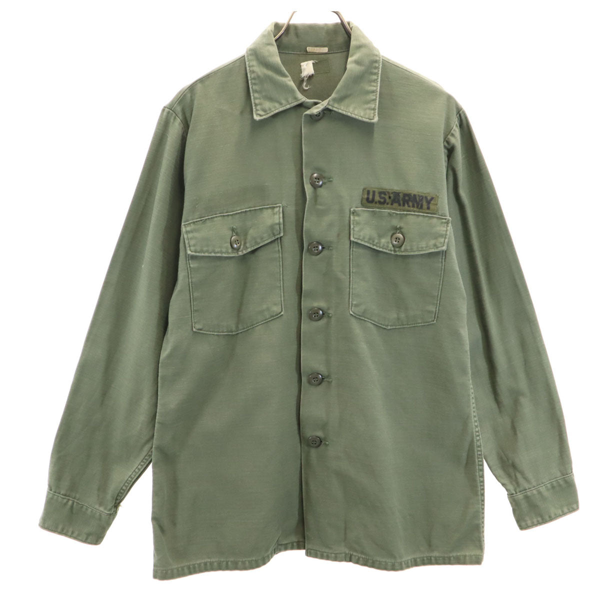 US.ARMY ユーエスアーミー 60s 70s ヴィンテージ ユーティリティー ミリタリージャケット カーキ メンズ