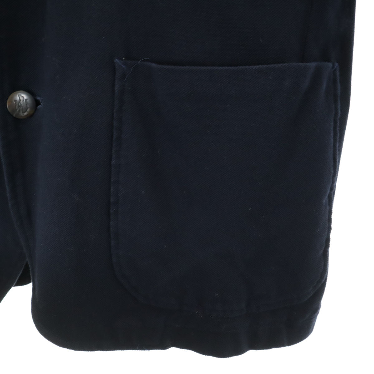 HYSTERIC GLAMOUR ヒステリックグラマー 日本製 テーラードジャケット M ネイビー 鹿の子 ブレザー アンコン メンズ