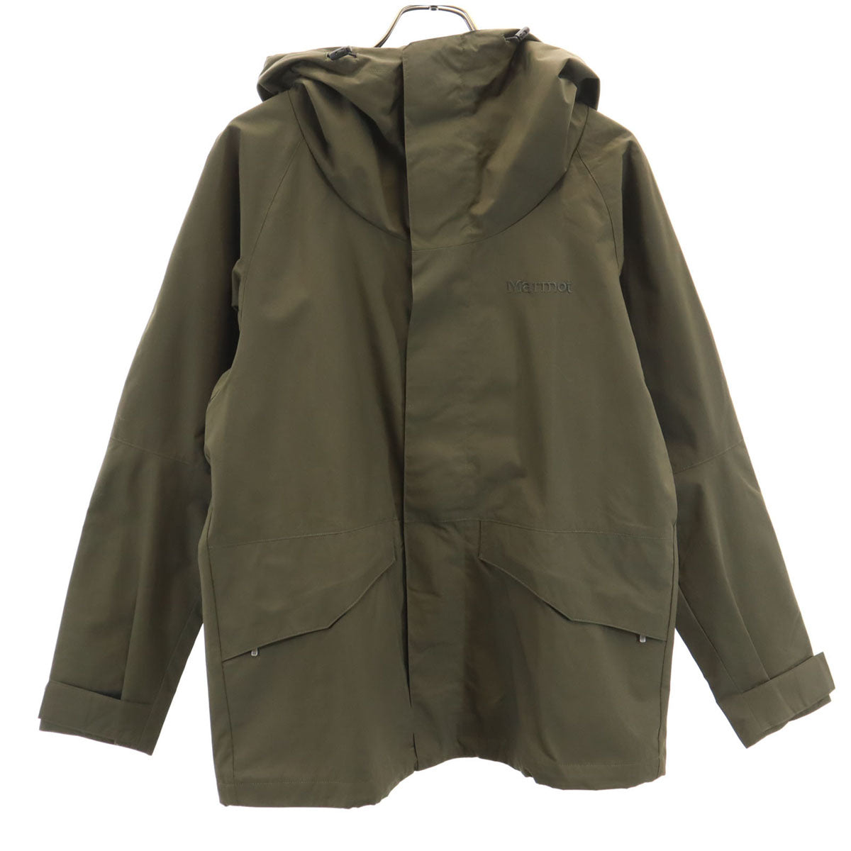 Marmot Mountain Limited マーモットマウンテンリミテッド マウンテンパーカー M カーキ デサント アウトドア 裏メッシュ メンズ