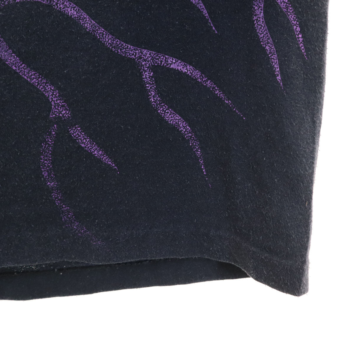 90s オールド USA製 サンダータイガー 半袖 シングルステッチ アニマル Tシャツ L ブラック 両面プリント メンズ