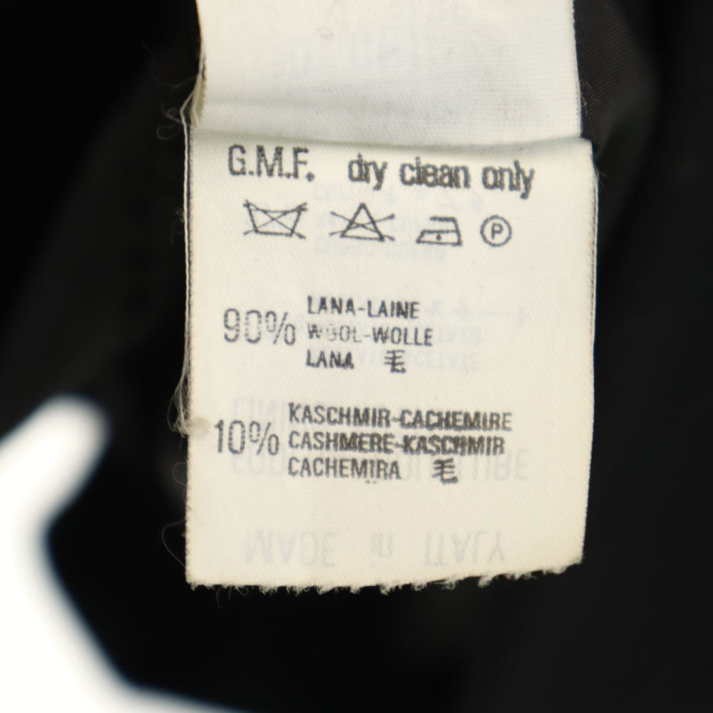 ストゥーディオフェレ ウールブレンド イタリア製 テーラードジャケット 8 ブラック レディース