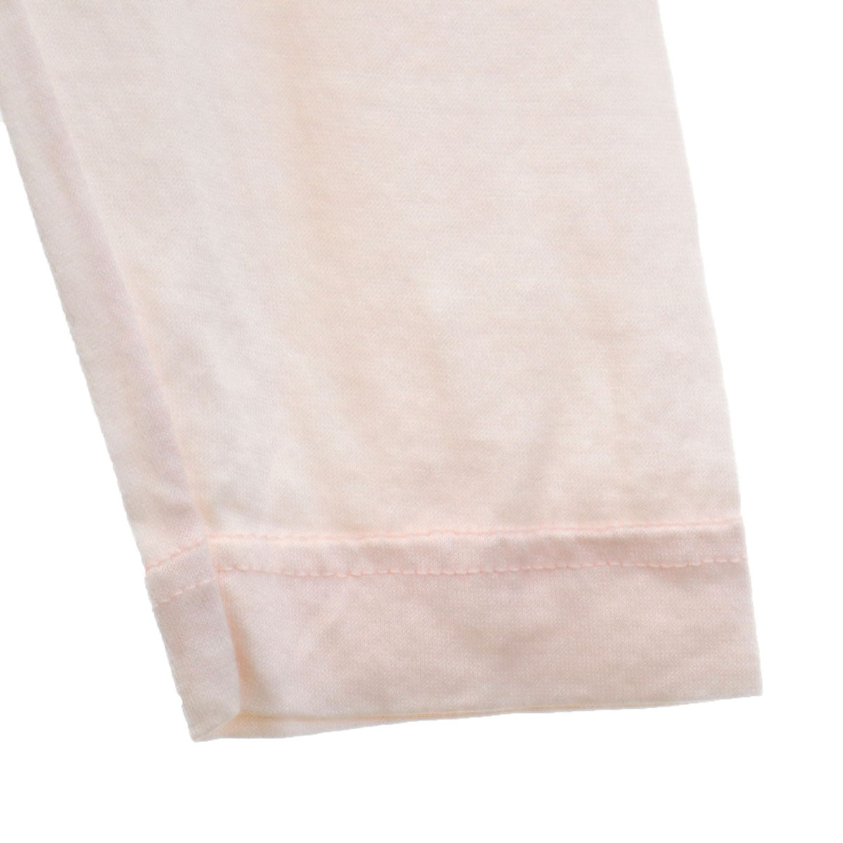 HERMES エルメス イタリア製 長袖 ワンポイント刺繍 Tシャツ S ピンク ロンT レディース