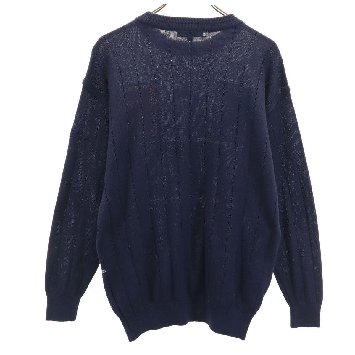 KENZO GOLF ケンゾーゴルフ 90s オールド 日本製 長袖 ニット 4 ネイビー メンズ