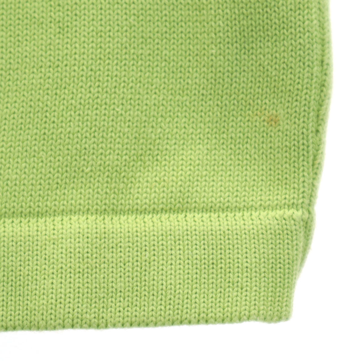 SalvatoreFerragamo サルバトーレフェラガモ 90s イタリア製 オールド 長袖 ガンチーニ ニットカーディガン XS ライトグリーン レディース