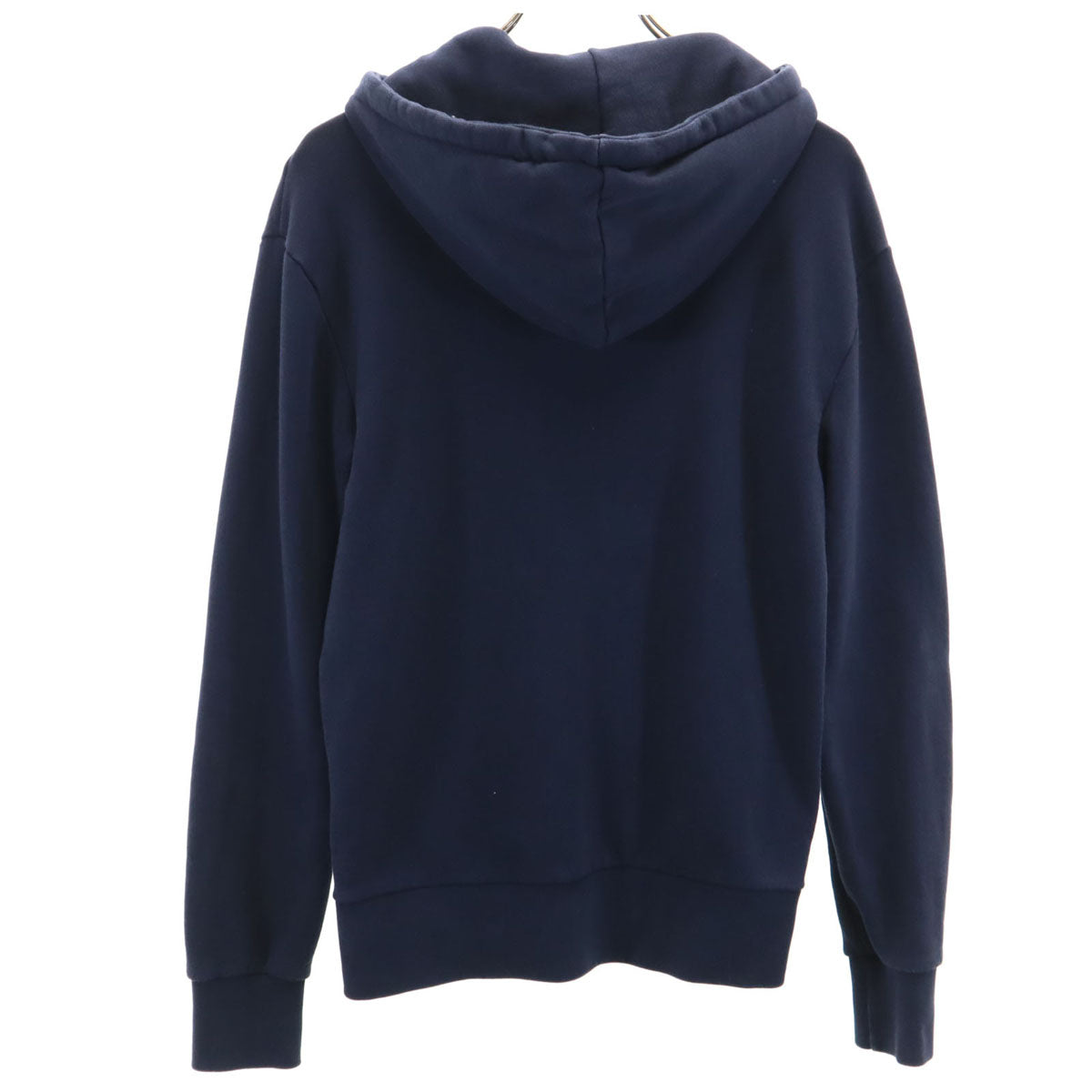MAISON KITSUNE メゾンキツネ ポルトガル製 長袖 ジップパーカー XS ネイビー メンズ