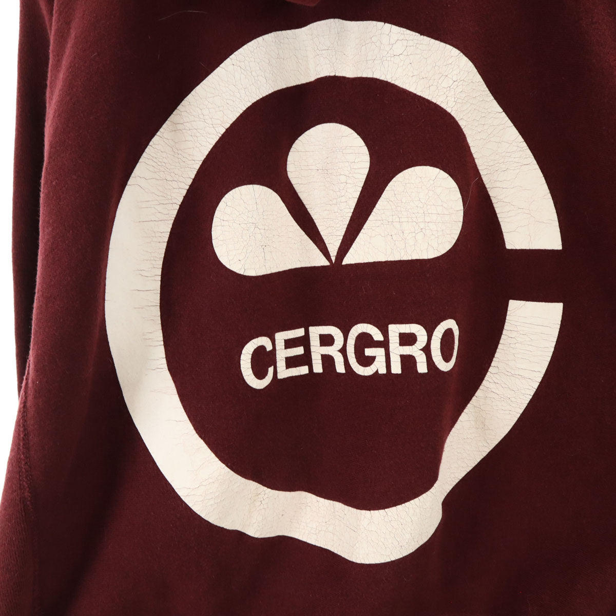 Champion チャンピオン 90s オールド USA製 刺繍タグ 長袖 企業モノ リバースウィーブ スウェットパーカー L レッド REVERSE WEAVE CERGRO メンズ