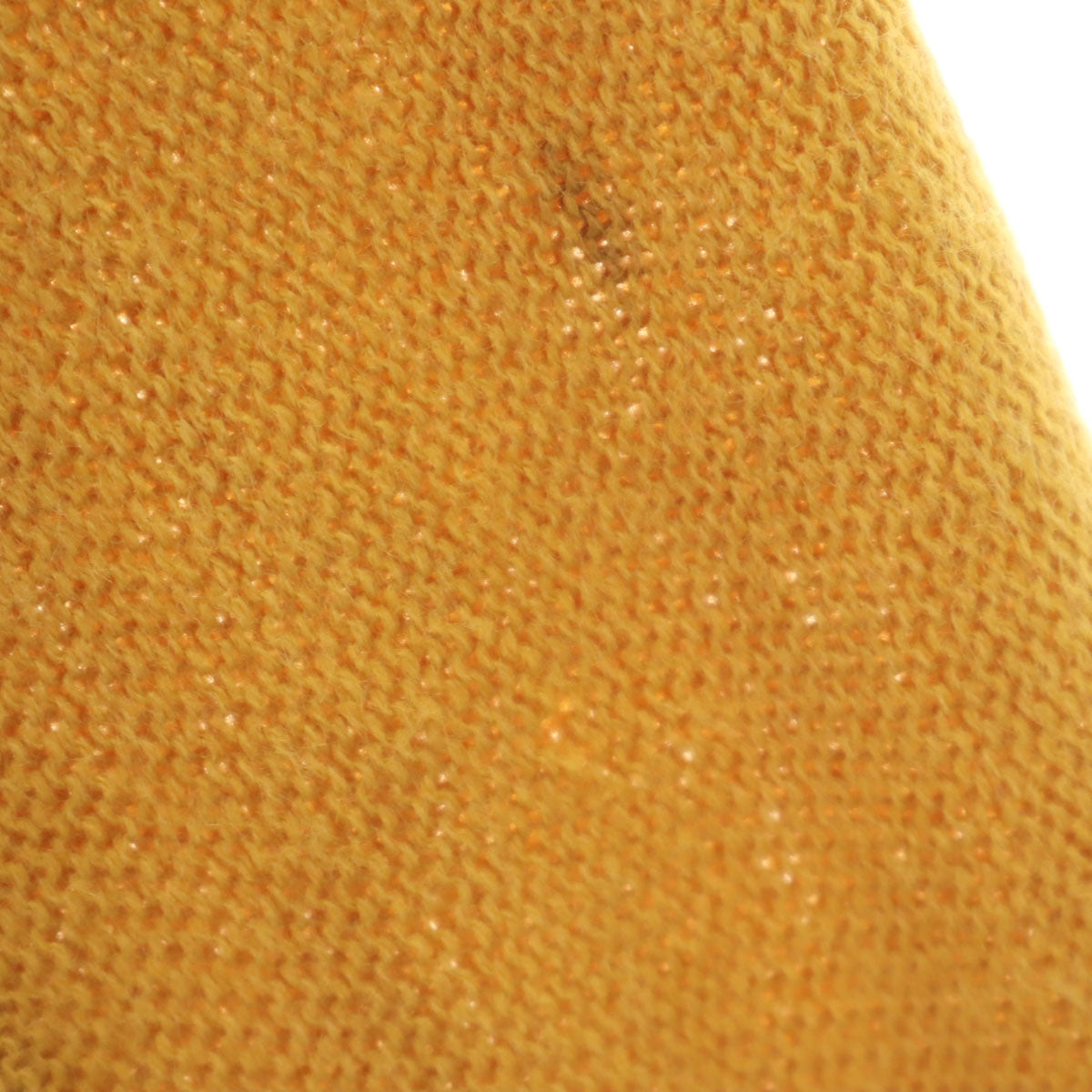 VINTAGE ヴィンテージ 70s 長袖 Vネック カーディガン マスタード ボタンリメイク メンズ