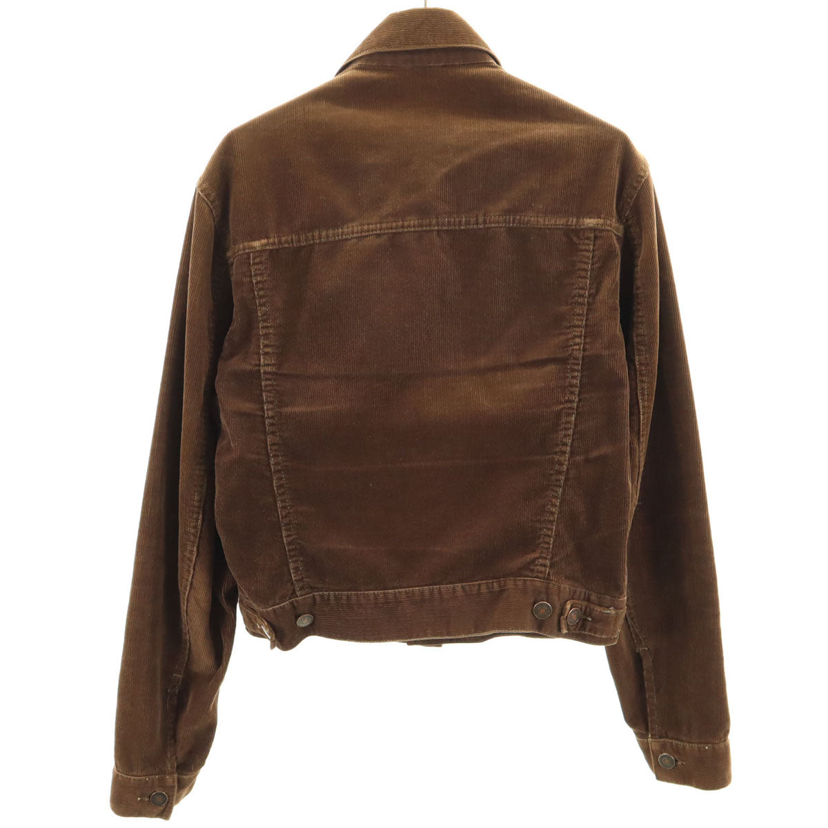 Levi's リーバイス 70s ヴィンテージ 白タブ ビッグE ボタン裏347 スリムフィット コーデュロイジャケット ブラウン メンズ