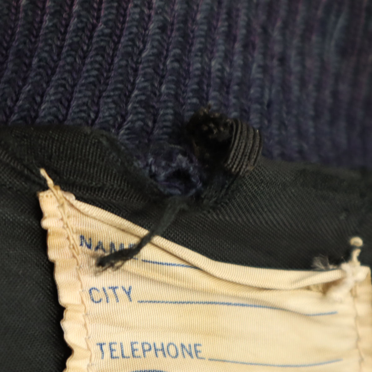 VINTAGE ヴィンテージ 70s ワッペン レザー切り替え アワード ジャケット 44 ネイビー スタジャン メンズ